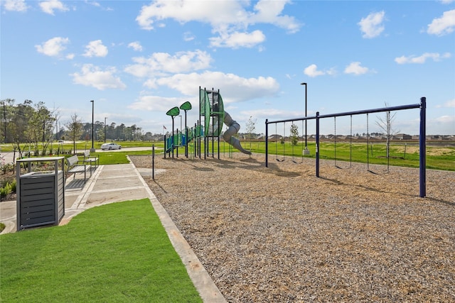 5407 Magnolia Heath Ln, Spring, TX 77373 - communal playground featuring a lawn