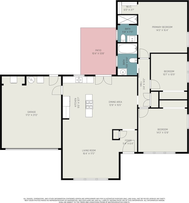 201 E 5th St, Deer Park, TX 77536 - view of property floor plan