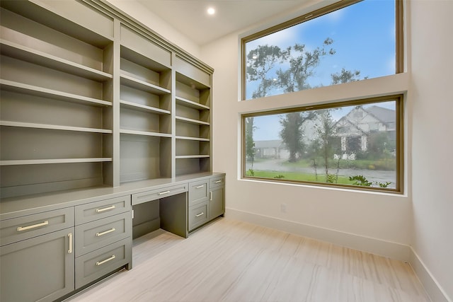 7106 Dearborn St, Houston, TX 77055 - unfurnished office with built in desk and recessed lighting