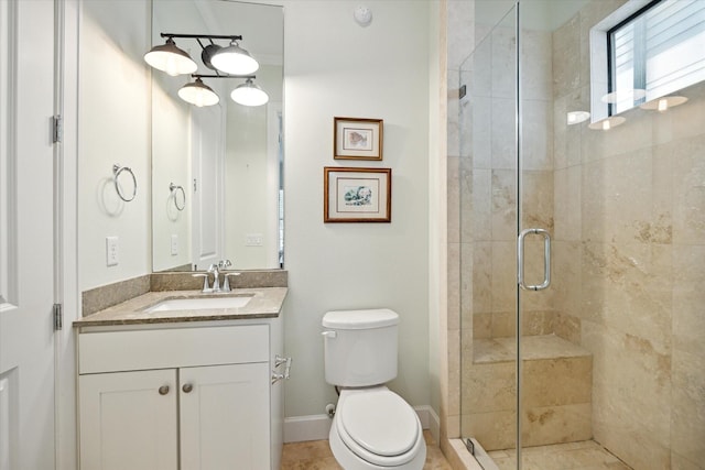 1207 W 24th St Unit A, Houston, TX 77008 - bathroom featuring a shower stall and vanity