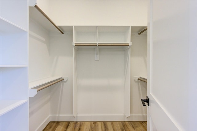 410 N Nagle St, Houston, TX 77003 - walk in closet with light wood finished floors