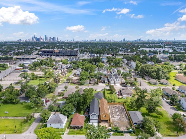 412 E 34th St, Houston, TX 77018 - bird's eye view of skyline