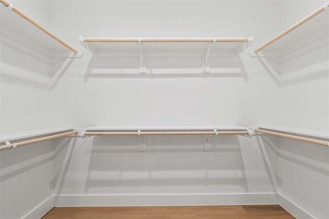 412 E 34th St, Houston, TX 77018 - walk in closet with light wood-type flooring