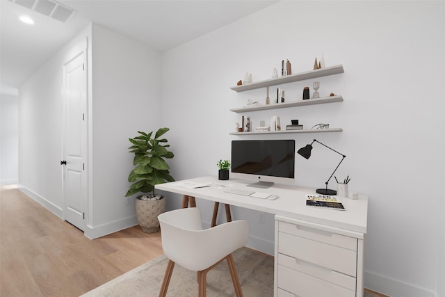 412 E 34th St, Houston, TX 77018 - office space with light wood-style floors and baseboards