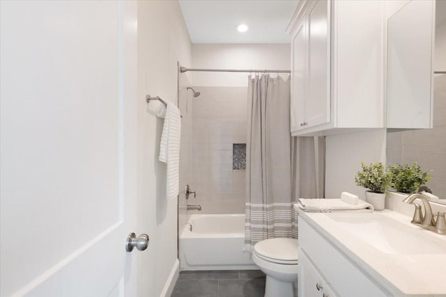 6723 Saint Augustine St, Houston, TX 77021 - full bathroom featuring tile patterned floors, vanity, and shower / bath combo