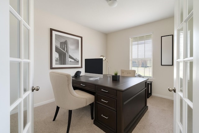 15915 Mountain Willow Way, Cypress, TX 77429 - office space with french doors and light colored carpet