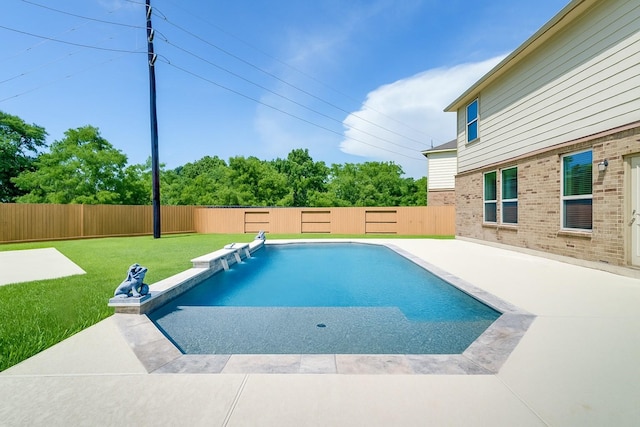 15915 Mountain Willow Way, Cypress, TX 77429 - view of swimming pool featuring a fenced backyard and a patio