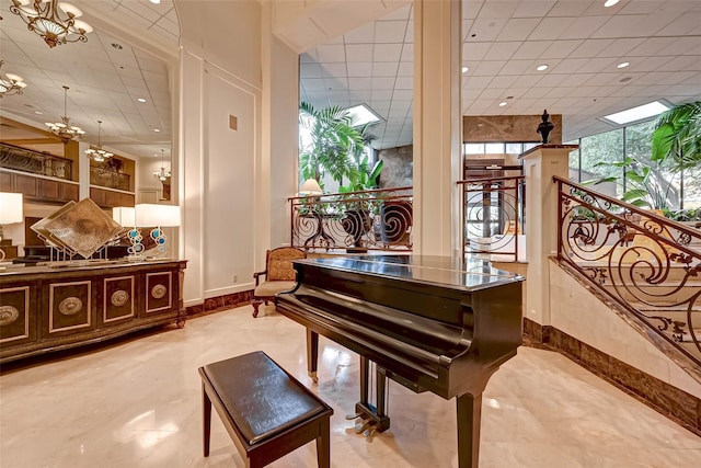 3525 Sage Rd Unit 1703, Houston, TX 77056 - lobby featuring recessed lighting and a drop ceiling