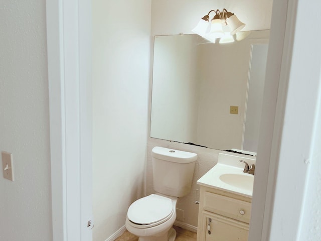 12138 Flaxen Dr, Houston, TX 77065 - half bath featuring vanity and toilet