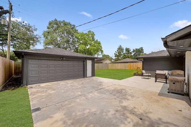 5630 Lymbar Dr, Houston, TX 77096 - view of detached garage