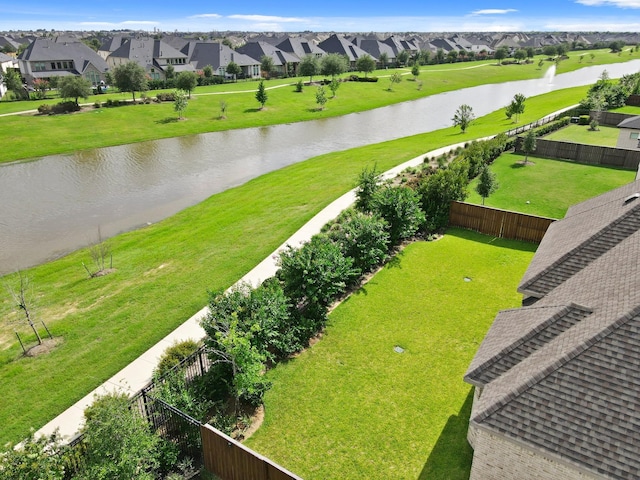 6919 Shoreline View Dr, Katy, TX 77493 - aerial view of residential area with a large body of water