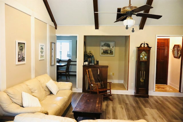 1108 Easy St, Rosenberg, TX 77471 - living room with wood finished floors and ceiling fan