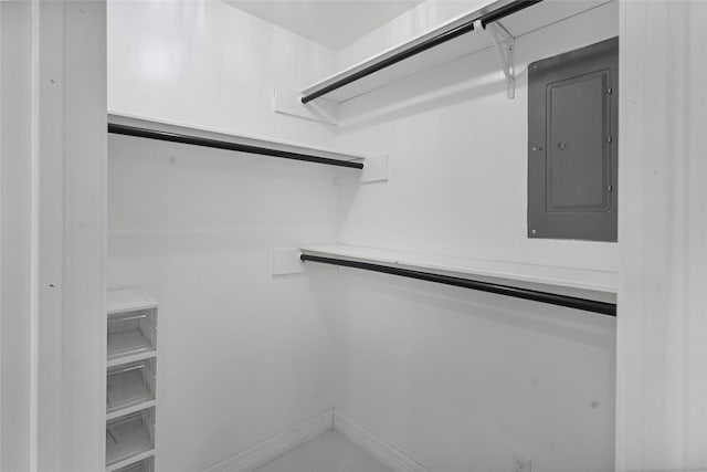 8033 Oakwood Forest Dr, Houston, TX 77040 - spacious closet with electric panel