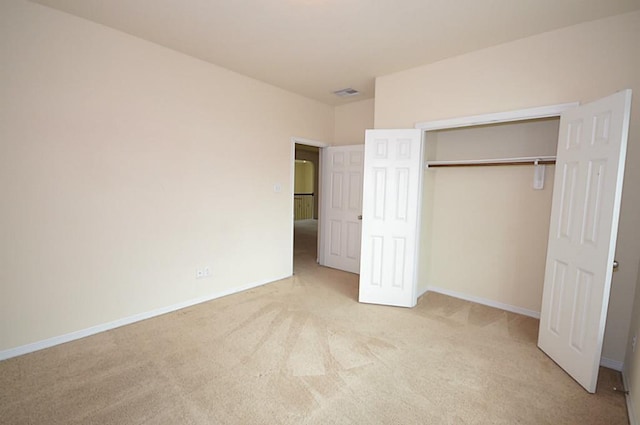 4202 Misty Waters Ln, Katy, TX 77494 - unfurnished bedroom featuring light colored carpet and a closet