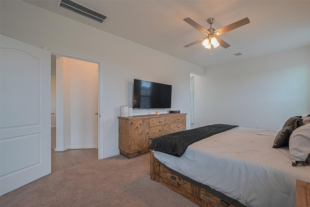 7227 Birchville Dr, Rosharon, TX 77583 - carpeted bedroom featuring ceiling fan and baseboards