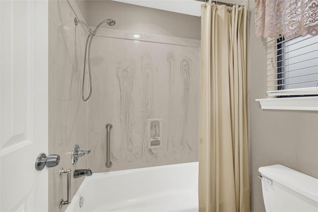 13314 Kaylee Ln, Santa Fe, TX 77510 - bathroom with shower / bath combination with curtain and toilet
