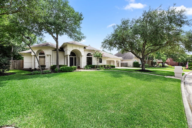 13722 Vinery Ln, Cypress, TX 77429 - mediterranean / spanish-style home featuring stucco siding