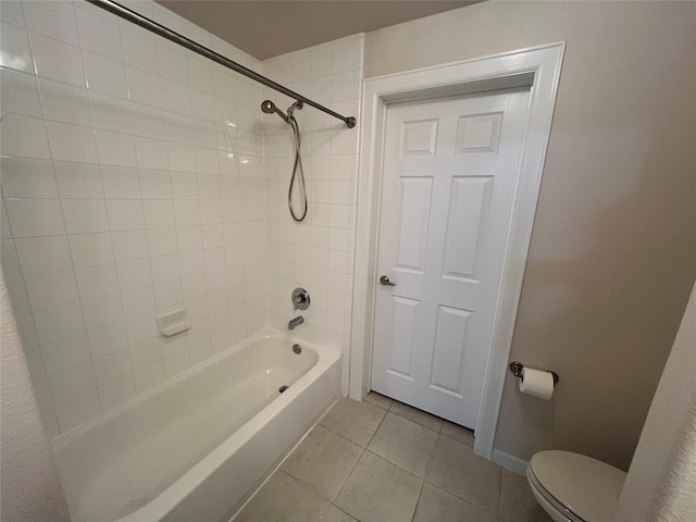 6633 W Sam Houston Pkwy S Unit 1A, Houston, TX 77072 - bathroom with tile patterned flooring and shower / bathtub combination