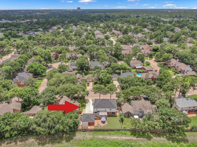 17214 Shadow Valley Dr, Spring, TX 77379 - aerial perspective of suburban area