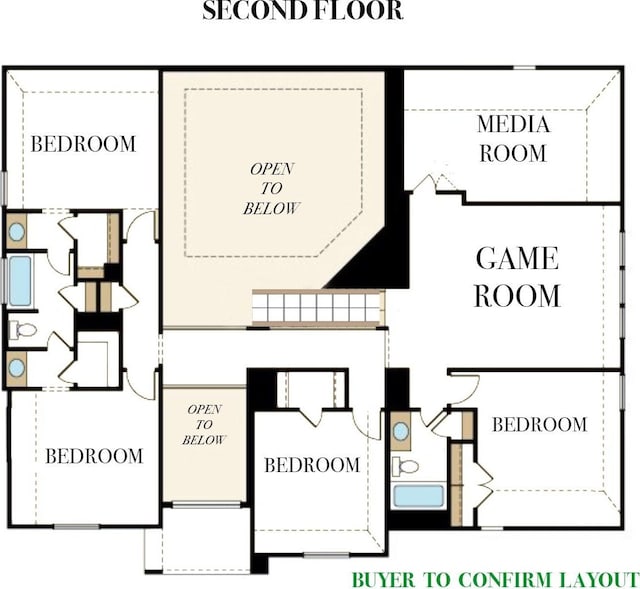 13309 Kemper Rock Ct, Rosharon, TX 77583 - view of floor plan / room layout