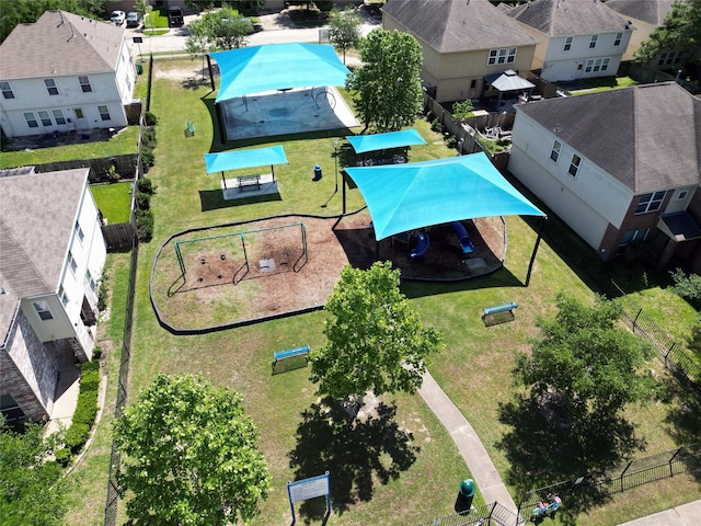 3530 Barkers Crossing Ave, Houston, TX 77084 - aerial perspective of suburban area