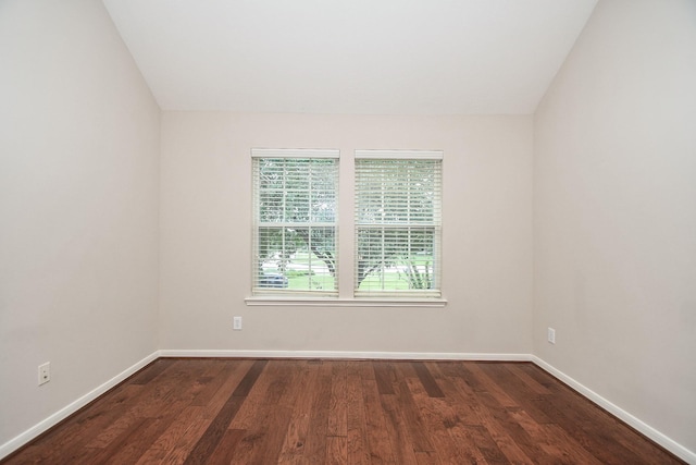 5506 Plumero Meadow Dr, Katy, TX 77494 - unfurnished room with dark wood-style flooring and baseboards