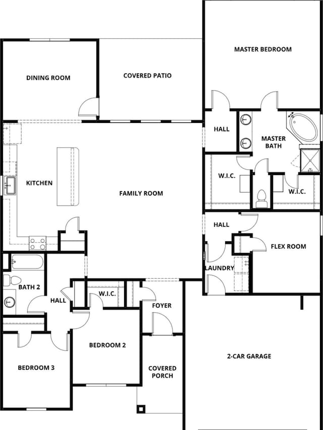 13709 Gaff Rig Dr, Texas City, TX 77510 - view of room layout