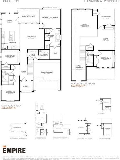 21726 Grayson Highlands Way, Porter, TX 77365 - view of home floor plan