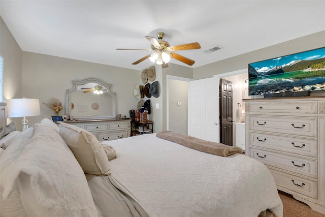 2222 3rd St, Rosenberg, TX 77471 - bedroom featuring ceiling fan