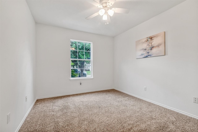 20806 Dewberry Creek Ln, Katy, TX 77449 - empty room featuring carpet floors and ceiling fan