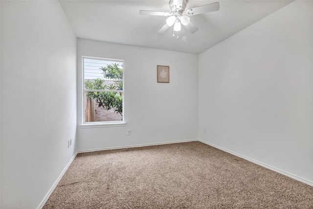 20806 Dewberry Creek Ln, Katy, TX 77449 - empty room with carpet and a ceiling fan