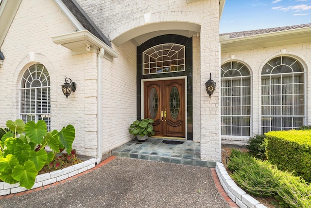 16919 Storybrook Forest Dr, Tomball, TX 77377 - doorway to property featuring brick siding