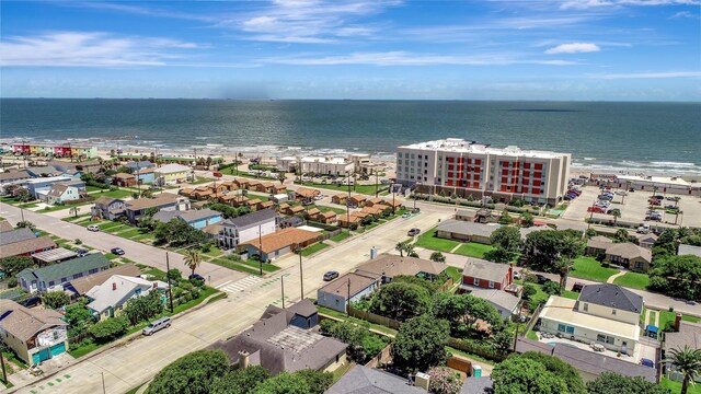 4316 Caduceus Pl, Galveston, TX 77550 - drone / aerial view of a nearby body of water