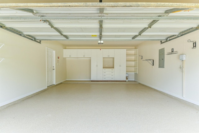 8006 Sports Haven Dr, Humble, TX 77346 - garage featuring electric panel and baseboards