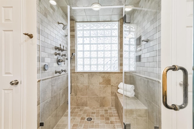 8006 Sports Haven Dr, Humble, TX 77346 - full bathroom featuring a shower stall