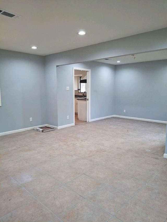 7807 Bellerive Dr, Houston, TX 77036 - below grade area with recessed lighting