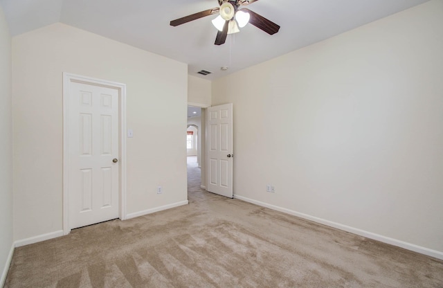 11704 Shoal Lndg, Pearland, TX 77584 - carpeted spare room with a ceiling fan and baseboards