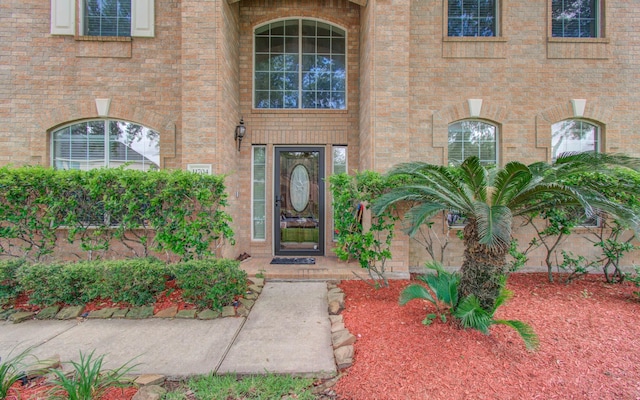 11704 Shoal Lndg, Pearland, TX 77584 - entrance to property with brick siding