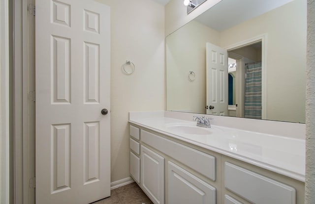 11704 Shoal Lndg, Pearland, TX 77584 - bathroom featuring vanity and tile patterned flooring