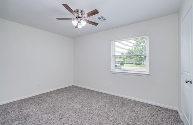 12407 Big Oaks Dr, Houston, TX 77050 - unfurnished room featuring carpet flooring and ceiling fan