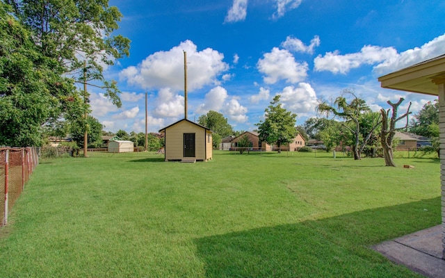 12407 Big Oaks Dr, Houston, TX 77050 - fenced backyard with a shed