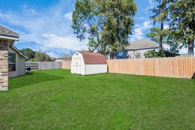 6902 Sterling Meadow Dr, Katy, TX 77449 - fenced backyard with a storage unit