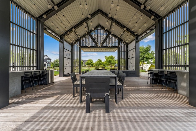 18635 Parkland Square Pl, Cypress, TX 77433 - sunroom / solarium with lofted ceiling