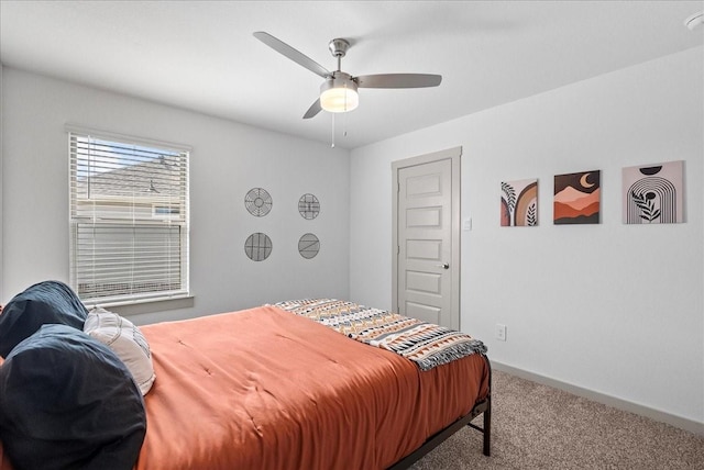 6214 Bois D Arc St, League City, TX 77573 - bedroom featuring carpet floors and a ceiling fan