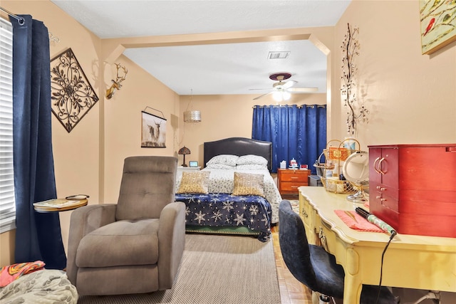 826 Ivyhollow Dr, Channelview, TX 77530 - bedroom featuring carpet floors and ceiling fan