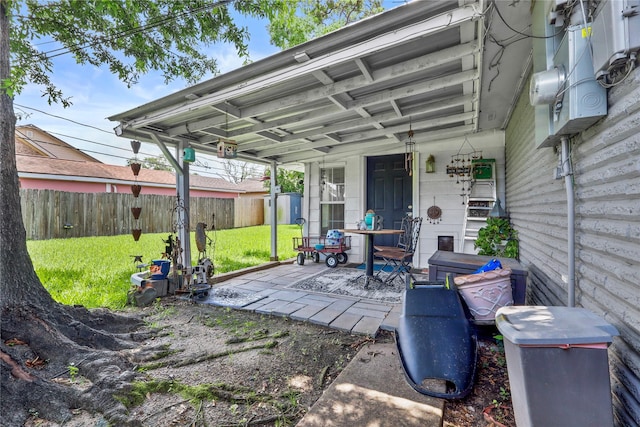 826 Ivyhollow Dr, Channelview, TX 77530 - view of patio