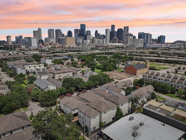 2209 Bastrop St, Houston, TX 77003 - bird's eye view of city skyline