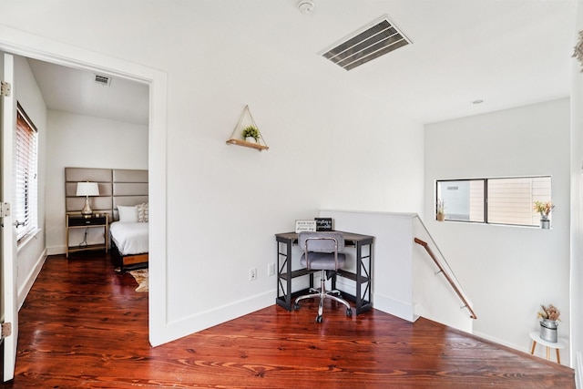 2209 Bastrop St, Houston, TX 77003 - stairs featuring wood finished floors and recessed lighting