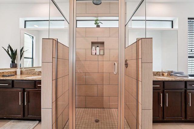 2209 Bastrop St, Houston, TX 77003 - full bath featuring vanity and a stall shower