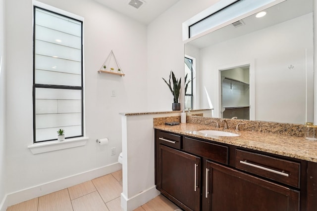2209 Bastrop St, Houston, TX 77003 - bathroom featuring vanity and toilet